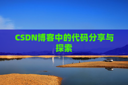 CSDN博客中的代码分享与探索